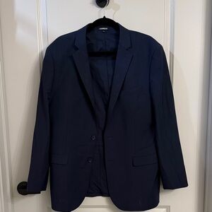 Express Men's Dark Blue Sport Coat